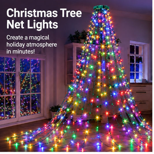Christmas Tree Lights Colorful Led