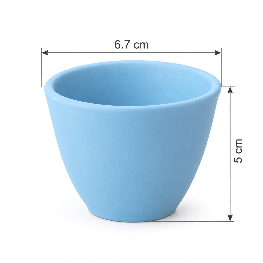 Cawa Matte Coffee Cup Set Multicolor 12pcs