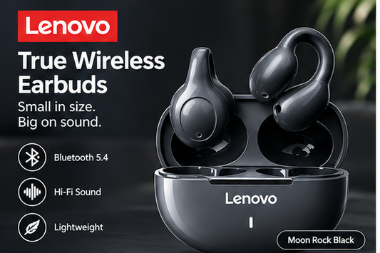 Lenovo EA420 Moon Rock Wireless Earbuds