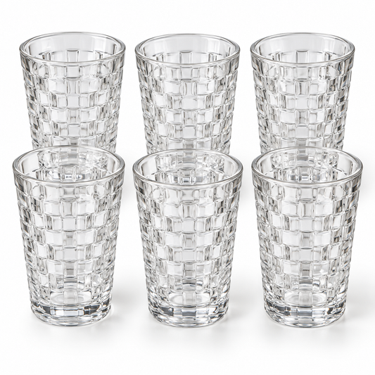 Textured Glass Hb Tumblers