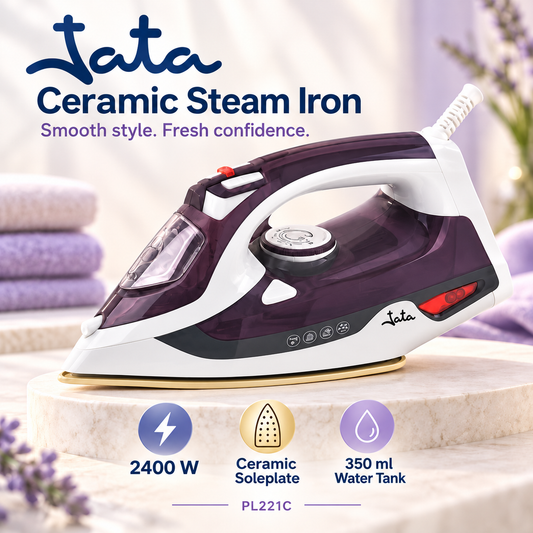 Jata PL221C Ceramic Steam Iron 2400W