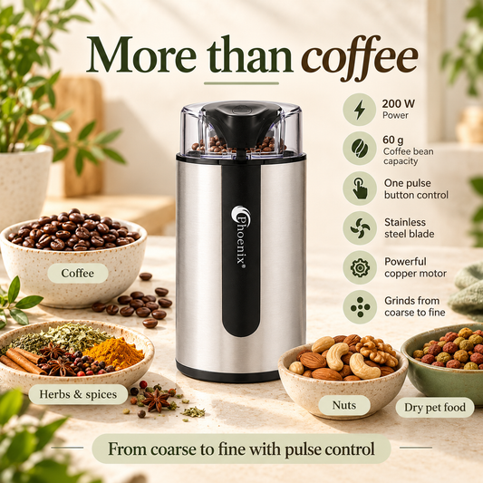 Electric Coffee & Spice Grinder 200W