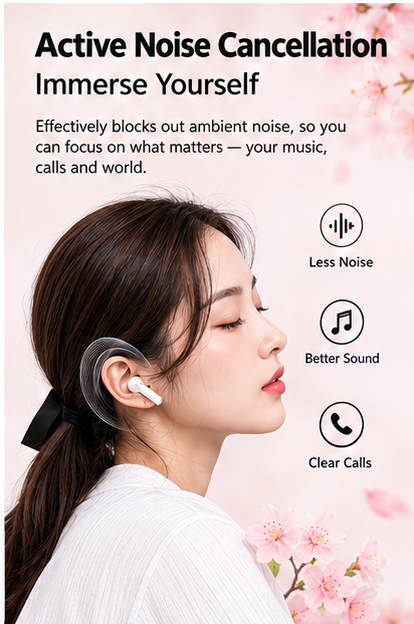 Lenovo True Wireless Earbuds – Bluetooth 5.4